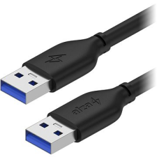 AlzaPower Core USB-A (M) to USB-A (M) 3.0, 1,5 m fekete kábel és adapter