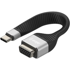 AlzaPower Flex Core USB-C / VGA, fekete kábel és adapter