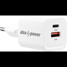 AlzaPower G400CA Fast Charge 35W - fehér (APW-CCG400CAW) mobiltelefon kellék