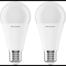 AlzaPower LED 15-100W, E27, 2700K, set, 2db (APW-LBA27-152700KM2) izzó
