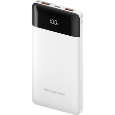 AlzaPower Parade 10000 mAh Power Delivery (22,5 W) - fehér power bank