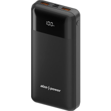 AlzaPower Parade 20000 mAh Power Delivery (22,5 W) - fekete power bank