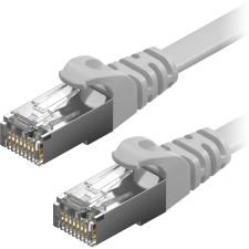 AlzaPower Patch CAT6 FTP Flat 3m, szürke (APW-CBP6FF0030Y) kábel és adapter