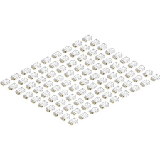 AlzaPower Patch CAT6 UTP RJ45 8p8c árnyékolatlan hajtogatott kábel 100 darabos kiszerelésben kábel és adapter