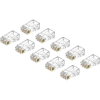 AlzaPower Patch CAT6 UTP RJ45 8p8c árnyékolatlan, hajtogatott, vezetékre, 10-es csomagban (APW-CP6UST10)