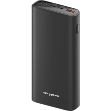 AlzaPower Style 20000 mAh Power Delivery (65 W) - fekete power bank
