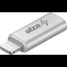  AlzaPower USB-C (F) to Lightning MFi (M) - ezüst (APW-ADTCMFI01S) kábel és adapter