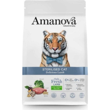 AmaNova Cat LG Sterilised Delicious Lamb &amp; Quinoa 4 kg macskaeledel