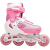 Amaya Görkorcsolya Inline rózsaszín EU30-33