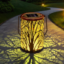 Amaz Melegfehér napelemes kerti hangulatvilágítás kültéri világítás