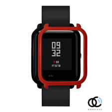 Amazfit Amazfit BIP okosóra keretek - egyszínű, műanyag, piros, piros okosóra kellék