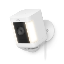 Amazon Ring Spotlight Cam Plus Plug-In IP Spothlight kamera - Fehér megfigyelő kamera