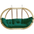 Amazonas AZ-2030844 Globo Royal Chair Függőszék - Zöld (AZ-2030844)