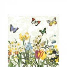  AMB.12517015 Spring Bloomers papírszalvéta 25x25cm,20db-os asztalterítő és szalvéta