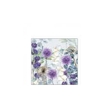 AMB.12517475 Lunaria Green papírszalvéta 25x25cm,20db-os asztalterítő és szalvéta