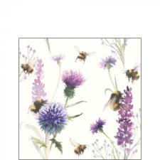AMB.12517500 Bumblebees in the Meadow papírszalvéta 25x25cm,20db-os asztalterítő és szalvéta