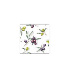  AMB.12518185 Delicious olives papírszalvéta 25x25cm, 20db-os papírárú, csomagoló és tárolóeszköz