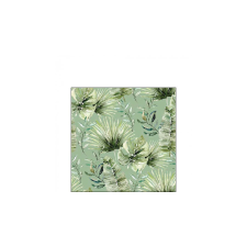 AMB.12518217 Jungle leaves green papírszalvéta 25x25cm, 20db-os papírárú, csomagoló és tárolóeszköz