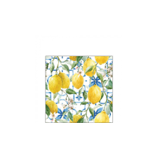  AMB.12519660 Mediterranean lemons papírszalvéta 25x25cm,20db-os konyhai eszköz