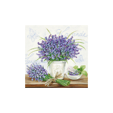 AMB.13307590 Levender Scene cream papírszalvéta 33x33cm,20db-os papírárú, csomagoló és tárolóeszköz