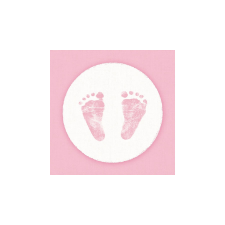 AMB.13309415 Baby Steps Girl papírszalvéta 33x33cm,20db-os higiéniai papíráru