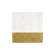 AMB.13311150 Elegance Dip Gold dombornyomott papírszalvéta 33x33cm,15db-os asztalterítő és szalvéta