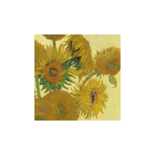 AMB.13311800 Van Gogh Sunflower papírszalvéta 33x33cm,20db-os higiéniai papíráru