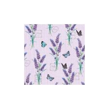 AMB.13314226 Lavender With Love Lilac papírszalvéta 33x33cm,20db-os asztalterítő és szalvéta