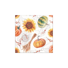  AMB.13315635 Pumpkins &amp; Sunflowers papírszalvéta 33x33cm, 20db-os asztalterítő és szalvéta