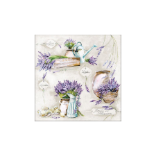 AMB.13315930 Fleur de Provence papírszalvéta 33x33cm,20db-os asztalterítő és szalvéta