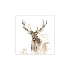  AMB.13317875 Antlers papírszalvéta 33x33cm, 20db-os higiéniai papíráru