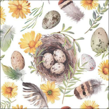 AMB.13318155 Birds nest papírszalvéta 33x33cm, 20db-os papírárú, csomagoló és tárolóeszköz
