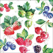 AMB.13318300 Sweet fruits papírszalvéta 33x33cm, 20db-os papírárú, csomagoló és tárolóeszköz