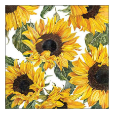 AMB.13318535 Sunflowers blossoming papírszalvéta 33x33cm,20db-os papírárú, csomagoló és tárolóeszköz