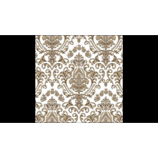 AMB.13319114 Baroque ornament gold papírszalvéta 33x33cm, 20db-os asztalterítő és szalvéta