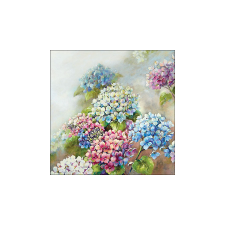 AMB.13319560 Hydrangea shades papírszalvéta 33x33cm, 20db-os konyhai eszköz
