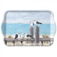  AMB.13718170 Seagulls on the dock műanyag kistálca 13x21cm konyhai eszköz