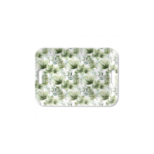 AMB.13918215 Jungle leaves white műanyag nagytálca 33x47cm konyhai eszköz