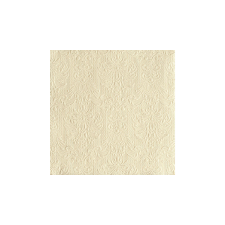  AMB.14004926 Elegance cream dombornyomott papírszalvéta 40x40cm,15db-os asztalterítő és szalvéta