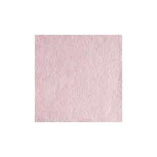 AMB.14005517 Elegance pearl pink dombornyomott papírszalvéta 40x40cm,15db-os asztalterítő és szalvéta