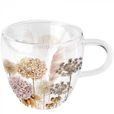  AMB.14418690 Dried flowers duplafalú borosilicate üvegcsésze 0,25l konyhai eszköz