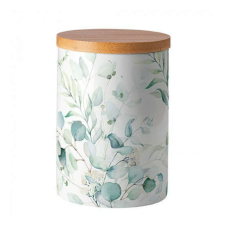 AMB.17517165 Eucalyptus All Over porcelán konyhai tároló 13,5x10cm papírárú, csomagoló és tárolóeszköz
