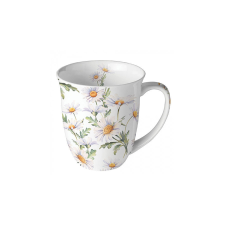  AMB.18419545 Beautiful daisies white porcelánbögre 0,4l bögrék, csészék