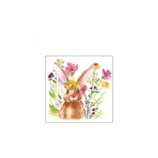  AMB.22518425 Girl bunny papírszalvéta 25x25cm, 20db-os konyhai eszköz