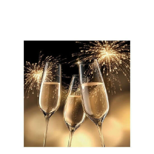 AMB.32510765 Celebration Gold papírszalvéta 25x25cm,20db-os papírárú, csomagoló és tárolóeszköz