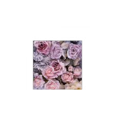  AMB.32515270 Winter Roses papírszalvéta 25x25cm, 20db-os asztalterítő és szalvéta