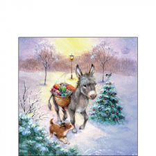  AMB.32518840 Gifts delivery papírszalvéta 25x25cm, 20db-os papírárú, csomagoló és tárolóeszköz