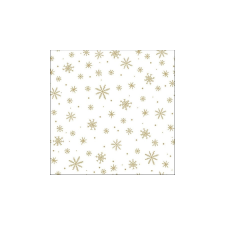  AMB.33315711 Crystals All Over Gold papírszalvéta 33x33cm, 20db-os asztalterítő és szalvéta