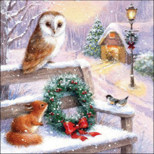  AMB.33317815 Just chatting papírszalvéta 33x33cm, 20db-os konyhai eszköz