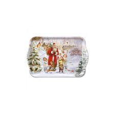  AMB.33717970 Santa bringing presents műanyag kistálca 13x21cm konyhai eszköz